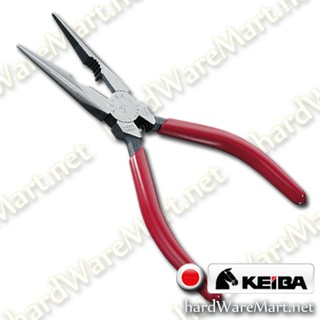 คีมปากแหลม 6" KEIBA T-316S longnose side cutting pliers ด้ามบาง คิบบา