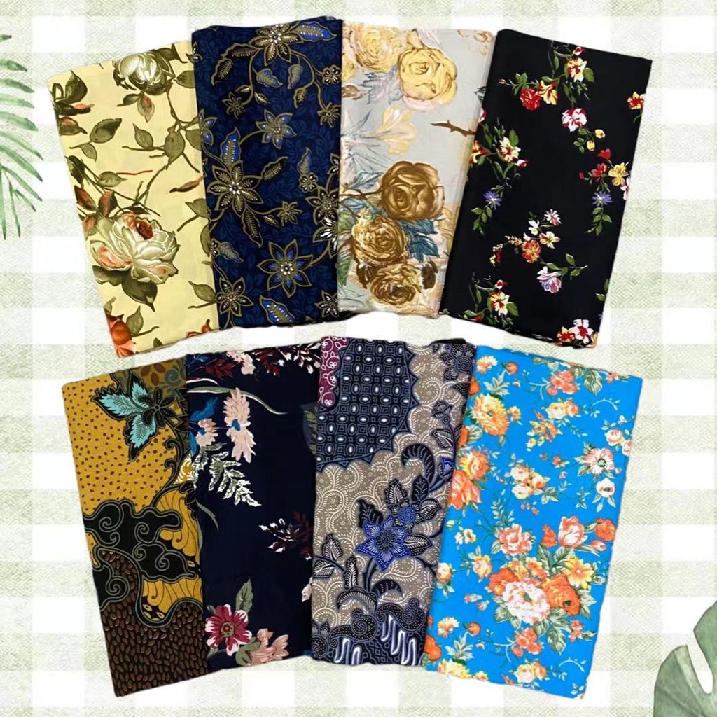 BATIK SARONG ผ้าถุง ผ้าถุงราคาถูกที่สุด คุณภาพดี ลายปาเต๊ะ BATIK กว้าง 2 เมตร เย็บเรียบร้อย V.2 มีเก็บเงินปลายทางนะคะ