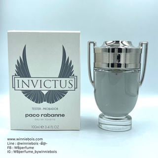 น้ำหอม แท้100% Paco Rabanne invictus for men EDT 100ml tester