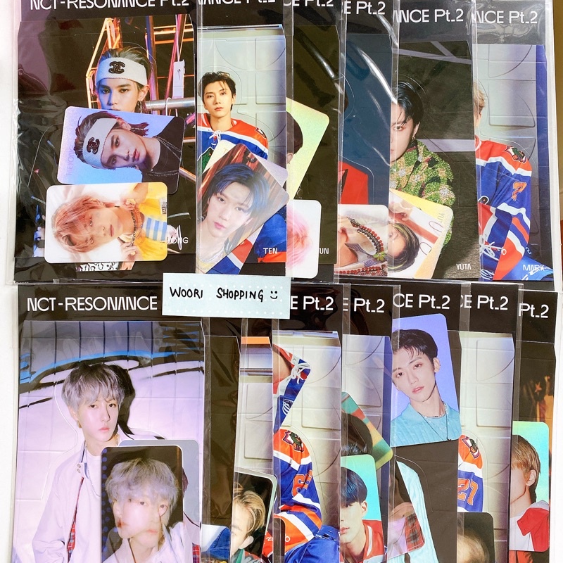 NCT 2020 Resonance Pt.2 SMTOWN และ Store ชุดโฟโต้การ์ดแม่และเด็กอย่างเป็นทางการ SEALED