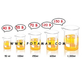 บีกเกอร์แบบแก้ว (Beaker)