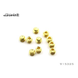 S-915325-GD ตัวหนอนทอง ขนาด M3*2.5mm