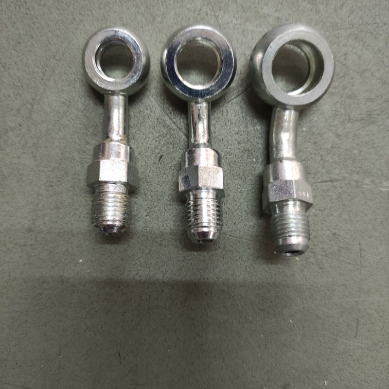 หัวห่วงเทอร์โบ หัวห่วงใส่น็อตเทอร์โบ แบบงอ 10mm,12mm,14mm