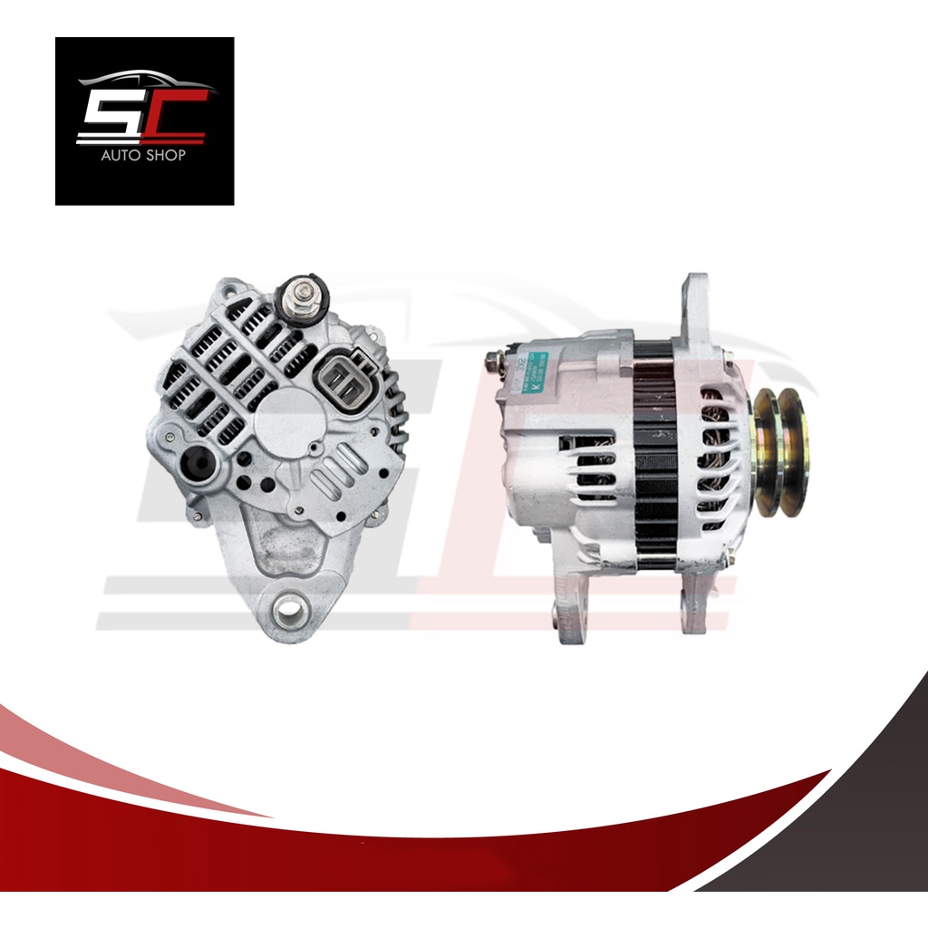 ไดชาร์จ มิตซูบิชิ (MITSUBISHI) STRADA 2800 (สตราด้า) เครื่องยนต์ 4M40 12V 80A (REBUILT)