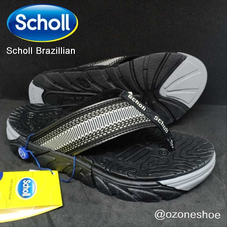 Scholl Brazillian II (สกอลล์ บราซิลเลี่ยน II ) รหัส 3U-1958 หูคีบผู้ชาย  ผู้หญิง สีเทา | Shopee Thailand