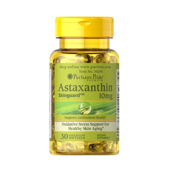 Puritan Pride Astaxanthin 10 mg / 30 Softgels