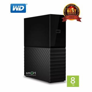 WD My Book 2017 8TB (WDBBGB0080HBK) USB 3.0 External Hard Drive ประกันศูนย์ไทย