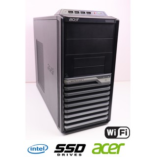 Acer Veriton M480G CPU intel -RAM DDR3  4GB -HDD SSD 120GB -Wi-Fi