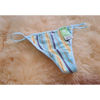 #จีสตริง 1 สาย #gstring #g-string #Thong กางเกงใน ยี่ห้อ HUE ลายริ้วแนวตั้ง น่ารักๆ มือ 1