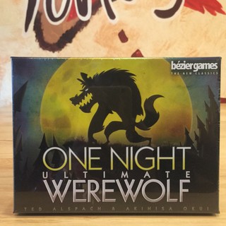 One night ultimate werewolf (ของแท้) เกมส์ปาร์ตี้ หมาป่า Family game Boardgame ควรมีติดบ้าน