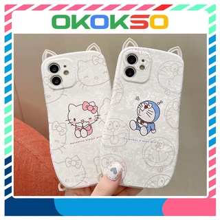 เคสโทรศัพท์มือถือลายการ์ตูนแมวสุนัขคิตตี้น่ารักสําหรับ Oppo Reno6, Reno5 5G, Reno5Pro, A53 2020/A32, A9 2020/A5 2020/A11, R17, A72 5G/A53 5G