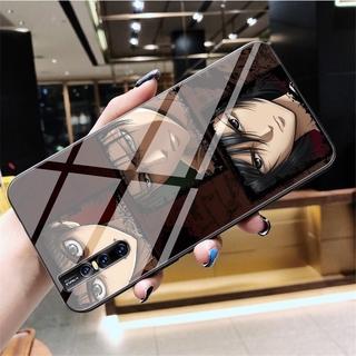 ATTACK เคสโทรศัพท์มือถือกระจกนิรภัยสําหรับ Vivo Y11 Y12 Y15 Y17 Y30 Y50 Y69 Y71 Y75 Y79 Y91C Y 91 Y93 Y95