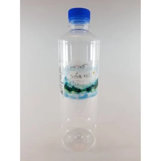 ขวดพลาสติก ขวด PET 600ml x 80 ขวด แบบกลมเรียบ พร้อมฝาเลือกสีฝาได้ (โรงงานผลิตขวดโดยตรง ปลีก/ส่ง)