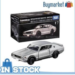 [ของแท้] Takara Tomy Tomica Premium Diecast Car No. 17 - Nissan Skyline GT -R (KPGC110)