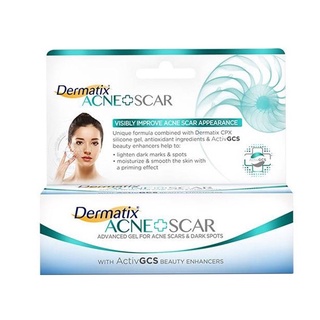 Dermatix Acne Scar เดอร์มาติกซ์ แอคเน่ สการ์ 5 g. ดอร์มาติกซ์แอคเน่สการ์ ซิลิโคนเจล ลดรอยแผลจากสิว 1 กล่อง