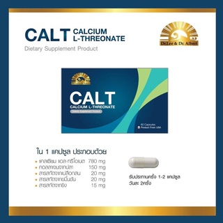 exp.2/25  CALT Calcium L-Threonate (60 แคปซูล)Dr.Lee &amp; Dr.Albert