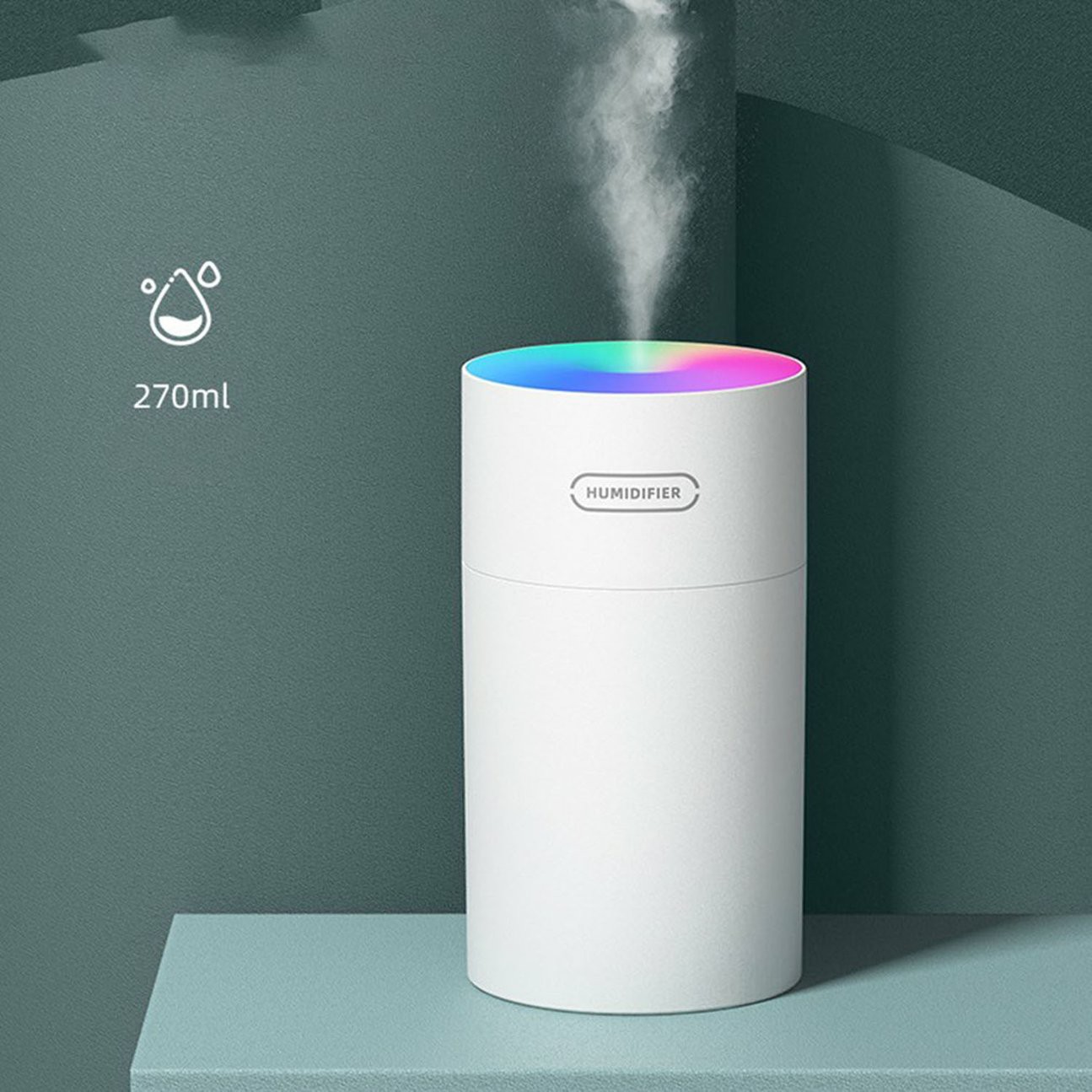 ^Tir Usb เครื่องทําความชื้นในครัวเรือนเครื่องทําความชื้น Diffuser ...