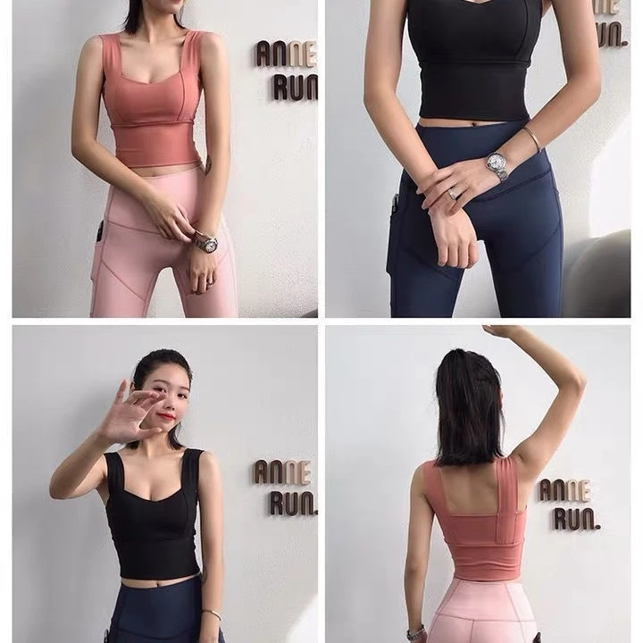 เสื้อกั๊ก บราสปอร์ต มีฟองน้ำ แขนกุด/สายเดี่ยว thumbnail 7