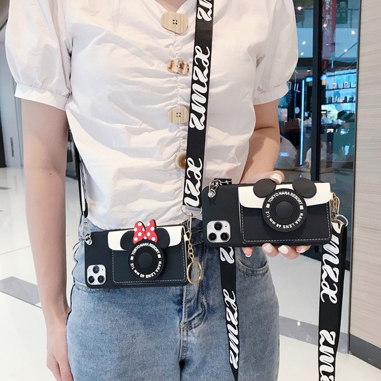 เคสโทรศัพท์มือถือ ติดกระเป๋ากระเป๋าสตางค์พร้อมสายคล้องคอสําหรับ Huawei Y6P Y9S Y7 Pro Y9 Prime 2019 