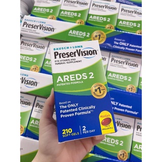 Bausch + Lomb PreserVision AREDS 2 eye vitamin and mineral supplement