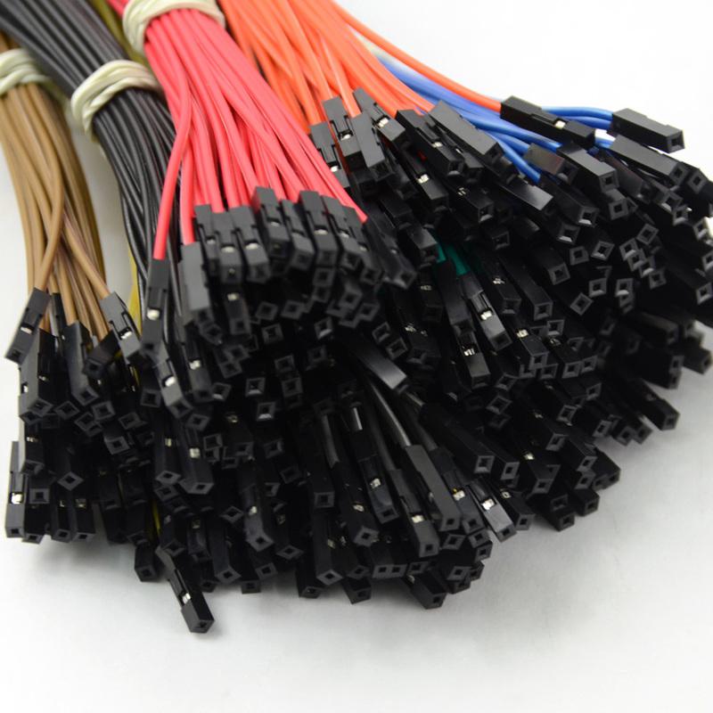 จั๊มเปอร์เคเบิล สายเชื่อมต่อ Female Male Wire to Dupont Jumper Arduino 20 ซม. 40 ชิ้น