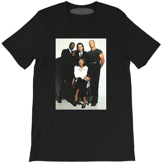 Gogold เสื้อยืดโปสเตอร์ภาพยนตร์ Pulp MiaWallace VincentVega Winston Cinema สําหรับผู้ชาย และผู้หญิงS-5XL