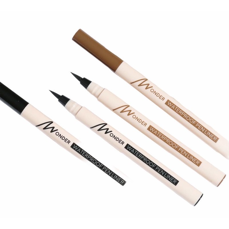 JJ shoppingmall : Mei Linda Wonder Waterproof Pen Liner อายไลเนอร์หัวปากกาฟองน้ำ