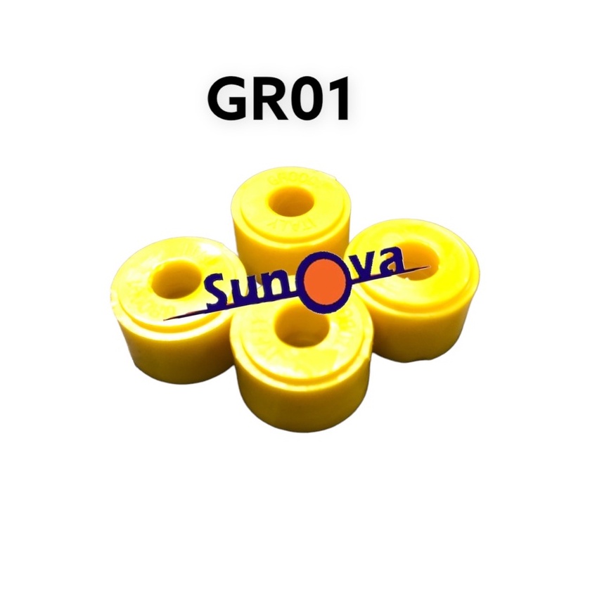Urethane  GR1 ยางหูโช๊คอัพหน้าบน 4 ตัว Mighty-x/Tiger/RN25/LN56/KBZ-TFR/Big-M/E24/DATSUN620-720/L200-Cyclone-Starda