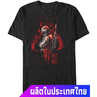 เสื้อยืดผู้ชาย Star Wars Mens Bounty Hunter Graphic T-Shirt sale Star Wars สตาร์ วอร์ส