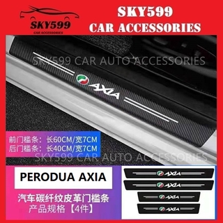 Perodua AXIA สติกเกอร์ สําหรับติดขอบประตูรถยนต์ 1 ชุด 4 ชิ้น