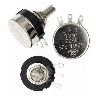 RV24YN20S B101 102 103 203 503 504 100โอห์ม1K 10K 20K 50K 100K 500K Ohm Potentiometer ตัวต้านทานแบบปรับได้