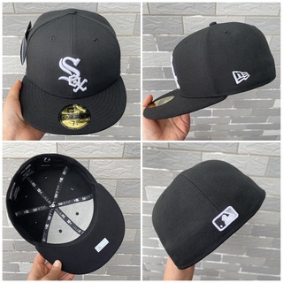 【พร้อมส่ง】MLB หมวกปีกแบน ลายนักฟุตบอล Chicago White Sox New York Yankees สไตล์ฮิปฮอป สําหรับผู้ชาย ผู้หญิง