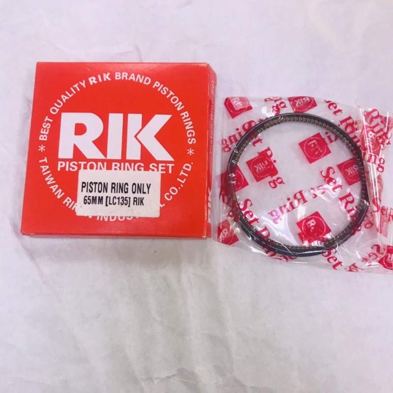 RIK PISTON RING LC135 / Y15 / FZ150 - 62MM / 65MM
