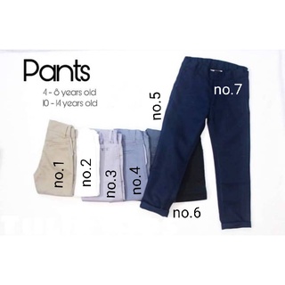 👖Tulio Pants#กางเกงขายาวผ้าทอลายสอง(Twill Fabric)#cotton/spandex