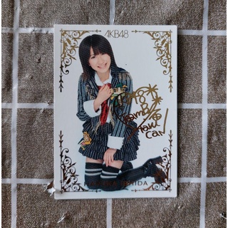 □มือ2 AKB48  HARUKA  ISHIDA (มีลายเซ็นต์)   tradind card ปี 2011 made in japan □  ลิขสิทธิ์แท้