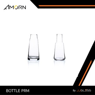 JJGLASS - ( AMORN ) BOTTLE PRM - แจกันทรงขวด แฮนด์เมด สำหรับแต่งบ้านสวยๆ