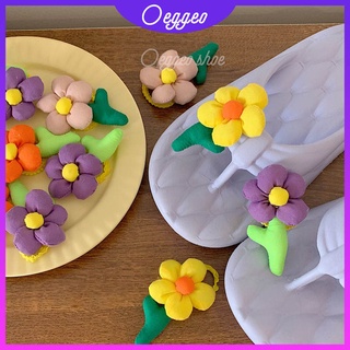 Oeggeo shop เชือกหนัง รูปดอกไม้ เครื่องประดับแฟชั่น DIY