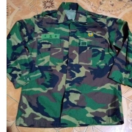 เสื้อทหารเกาหลีลายพรางมือสองสวยๆ