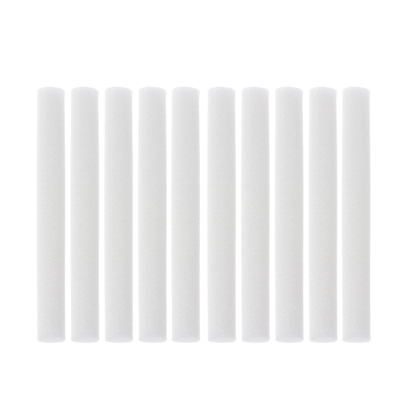 TREA 10 ชิ้น Humidifier Sticks ผ้าฝ้ายกรอง Sticks สําหรับ USB Powered Humidifiers