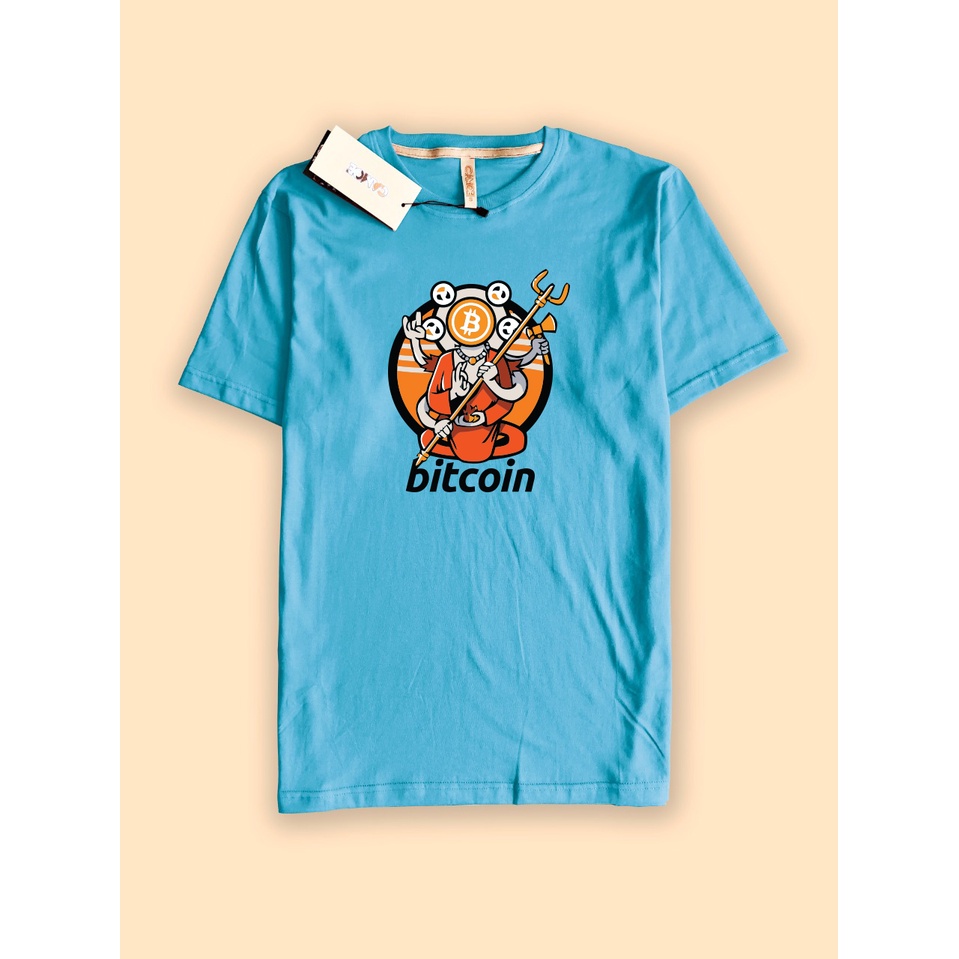 เสื้อยืด Crypto Bitcoin