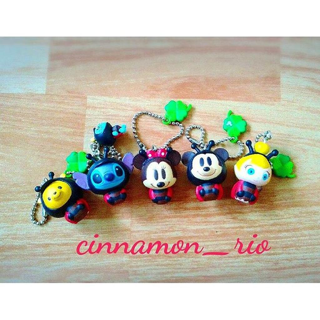 [S0088] Disney : พวงกุญแจ Pooh/Stitch/Minnie/Mickey/Tinkerbell