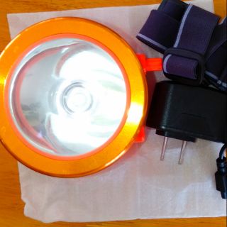 ไฟฉายคาดหัว หลอด LED แสงขาว 40W.