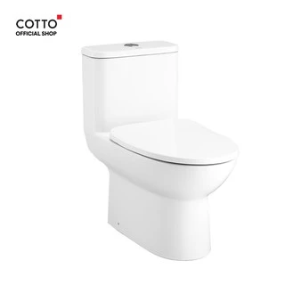 COTTO สุขภัณฑ์แบบชิ้นเดียว รุ่น C105507 Mood 3/4.5L พร้อมสาร UltraClean+