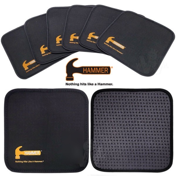 EMAX Bowling Shammy Bowling Ball handdoek, reinigingspad voor bowlingballen, bowlingdoek, leer, bowlingaccessoires, balverzorgingsdoek, zwart