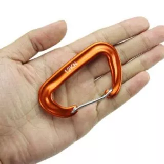 คาราบิเนอร์ 12 kn.สำหรับเปล คาราไบเนอร์ carabiner ห้อยเปล