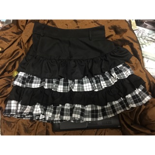 กระโปรง โกธิค โลลิต้า  size M  มือ1