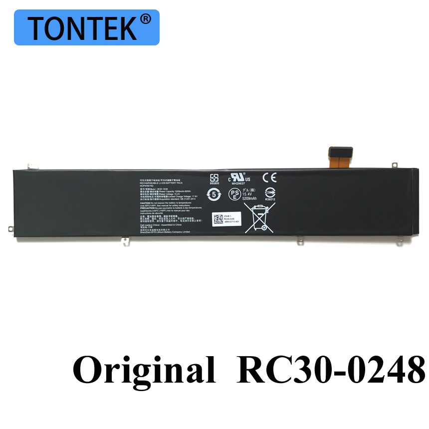 Genuine RC30-0248 Laptop Battery For Razer Blade Stealth 15.6'' Inch 2018 2019 RTX 2070 Max-Q RC30-02386 80Wh 15