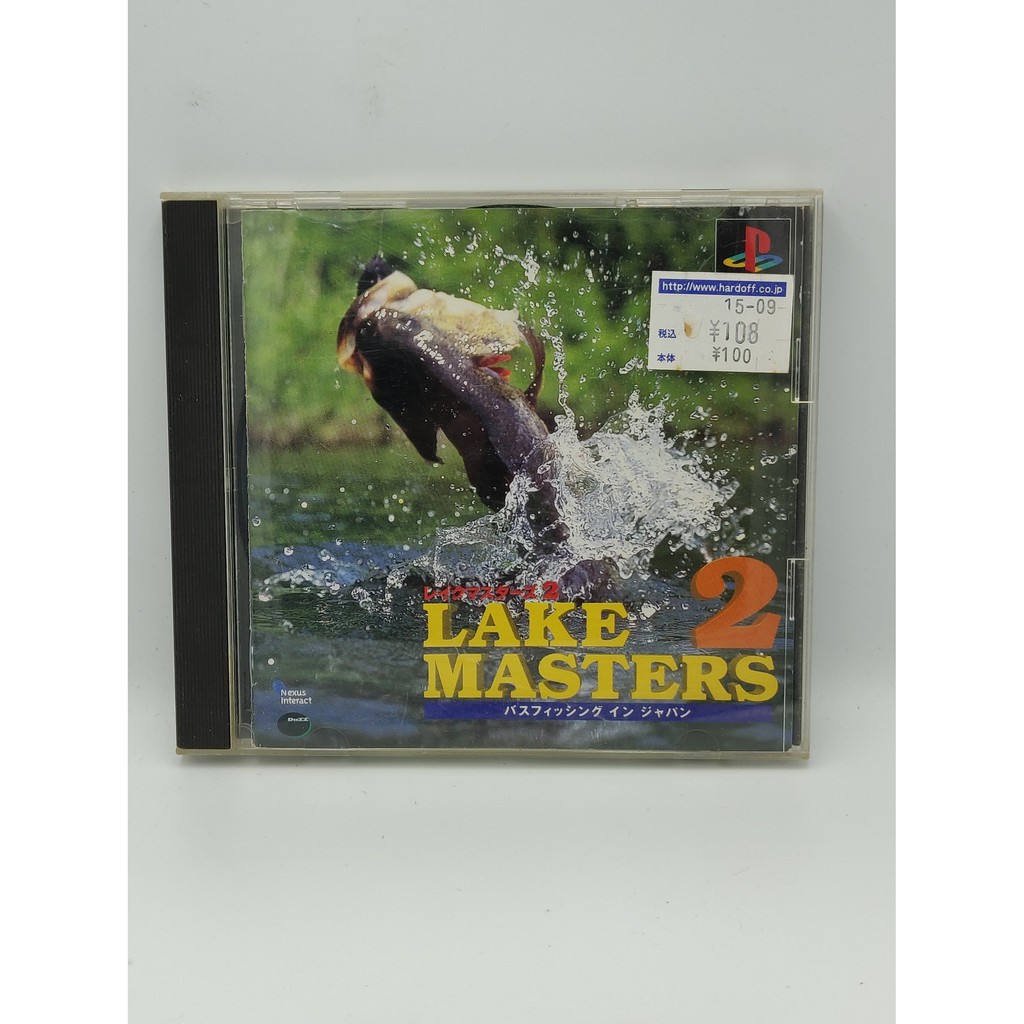 [PS1] LAKE MASTERS 2 - BASS FISHING JAPAN (Japan) แผ่นแท้ญี่ปุ่น มือ2
