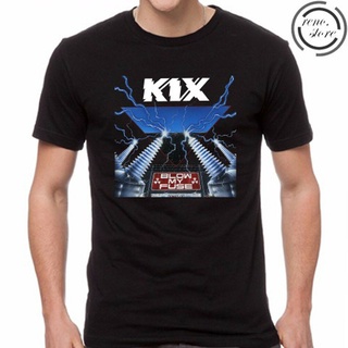 [S-5XL]เสื้อยืด พิมพ์ลายกราฟิก Kix Blow My Fuse แฟชั่นฤดูร้อน สําหรับผู้ชาย 2022