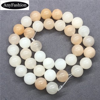 ลูกปัด Aventurine สีชมพู 4-12 มิลลิเมตรรอบธรรมชาติหลวมหินลูกปัด Diy สำหรับสร้อยข้อมือ